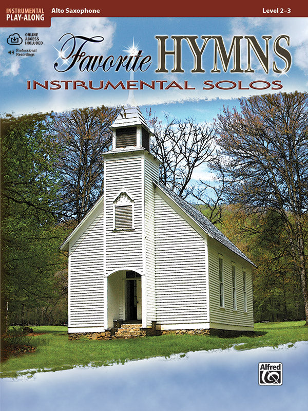 Favorite Hymns Instrumental Solos Alto Sax Book/CD