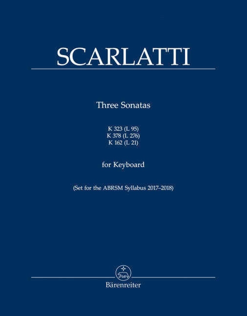 Three Sonatas for Keyboard