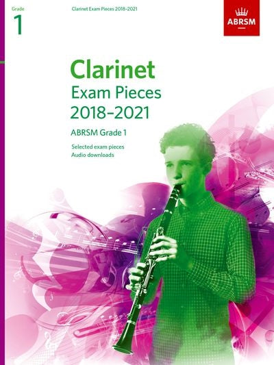 ABRSM Clarinet Exam Pieces 2018-21 Gr 1 Sc/Pt/OA