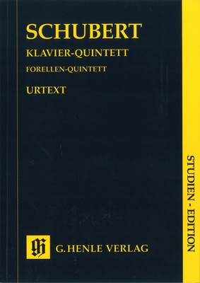 Trout Quintet Op post 114 D 667 Study Score