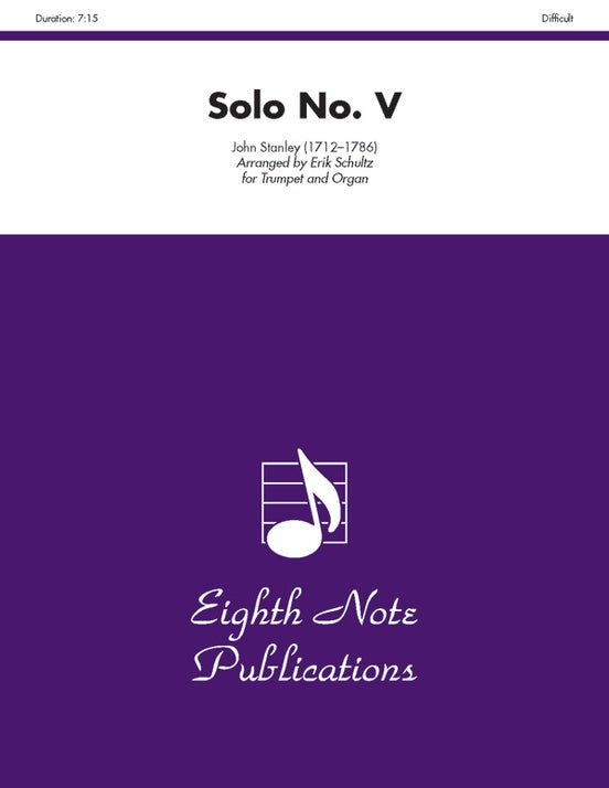 Solo No. V - Trumpet and Organ