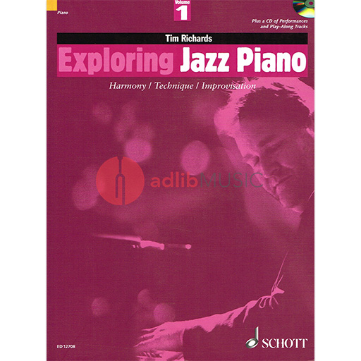 Exploring Jazz Piano Volume 1 Book/CD