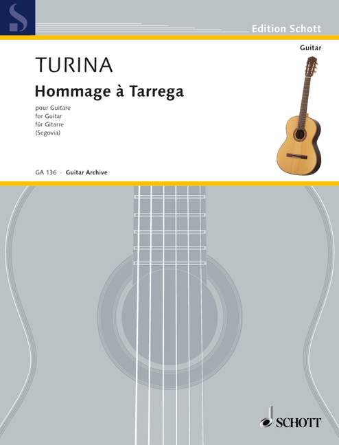 Homage a Tarrego Op 69 Solo Guitar