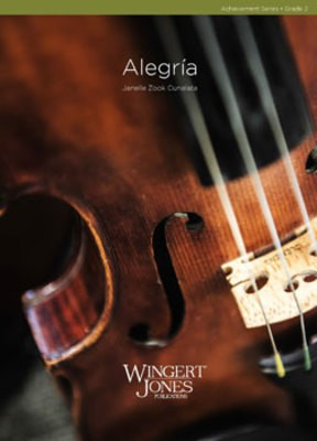 Alegria - Janelle Zook Cunalata - Wingert-Jones Publications Score/Parts