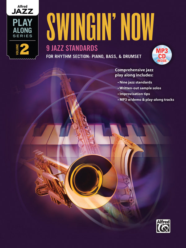 Alfred Jazz Playalong Vol 1 Swingin Now Rhythm