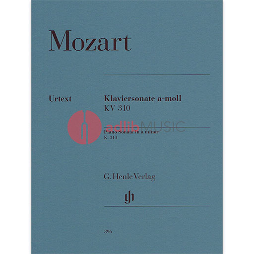 Piano Sonata in A minor K 310