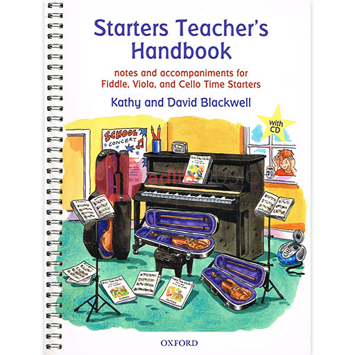 Starters Teacher's Handbook - Teacher Guide/Piano Accompaniment/String Accompaniment by Blackwell Oxford 9780193365858