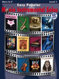 Easy Popular Movie Inst Solos Horn Bk/OLA