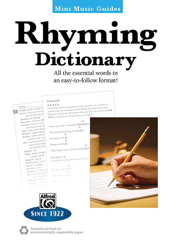 Mini Music Guide: Rhyming Dictionary