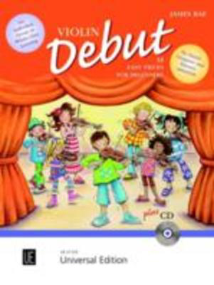 Violin Debut 12 Easy Pieces for Beginners Book/CD