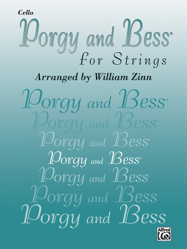 PORGY AND BESS FOR STRINGS VC PART ARR ZINN - Gershwin George - Warner Bros