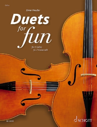 Duets for fun: 2 Cellos - Cello Duet Schott ED23345