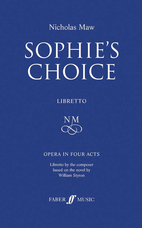 SOPHIES CHOICE OPERA LIBRETTO
