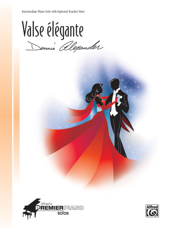 Valse Elegante Intermediate Piano Solo