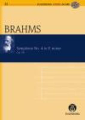 Symphony No 4 Op 98 Study Score Bk/Cd