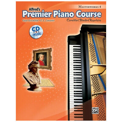 Premier Piano Course Masterworks 4 Bk/CD