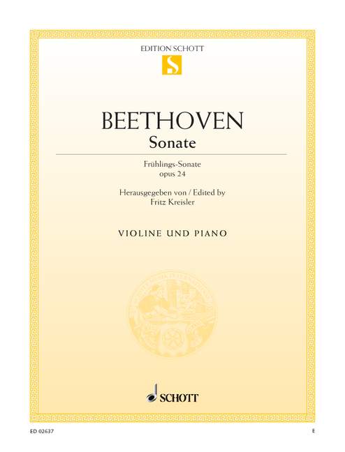 Violin Sonata in F Major Op 24 Spring Violin/Piano