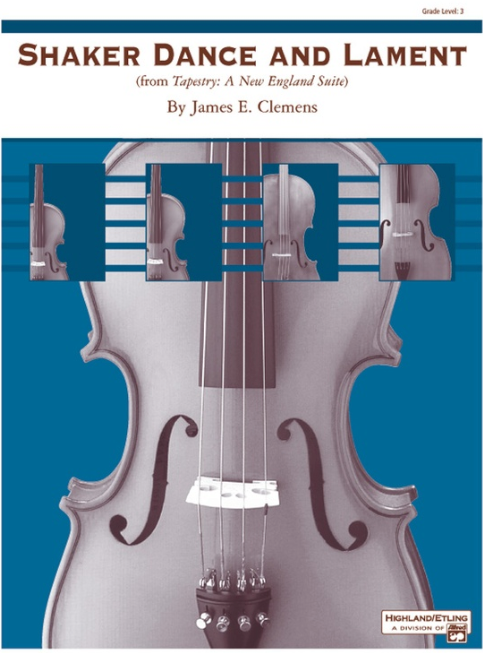 SHAKER DANCE AND LAMENT STR ORCH GR 3 CLEMENS