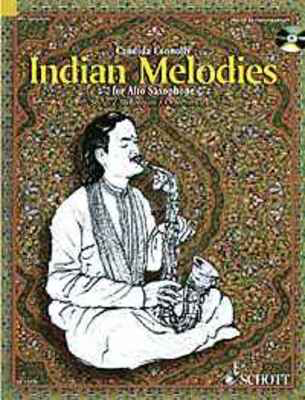 Indian Melodies Alto Sax Bk/Cd -