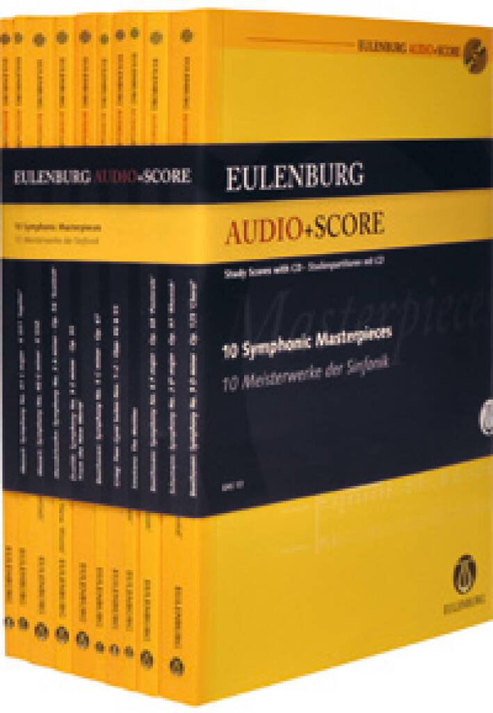 10 Symphonic Masterpieces Study Score Set - Various - Eulenburg