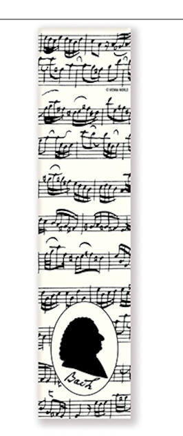 Bookmark Bach Silhouette