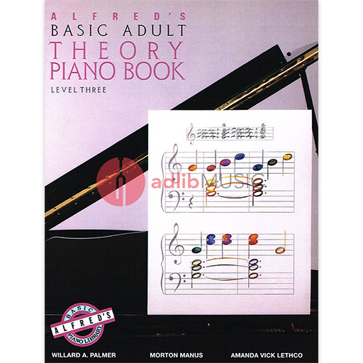 Alfred's Basic Adult Piano Course - Theory Book 3 - Alfred Music