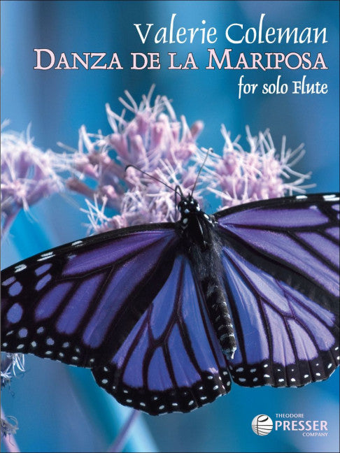 Danza De La Mariposa for Solo Flute - Coleman Valerie Presser 114-41504