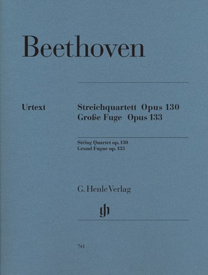 String Quartet Op 130 Grosse Fugue Op 133 Sc/Pts