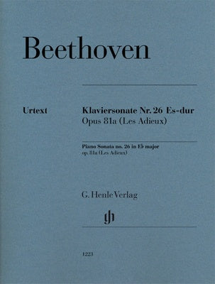 Piano Sonata No 26 in Eb Major Op 81a Les Adieux