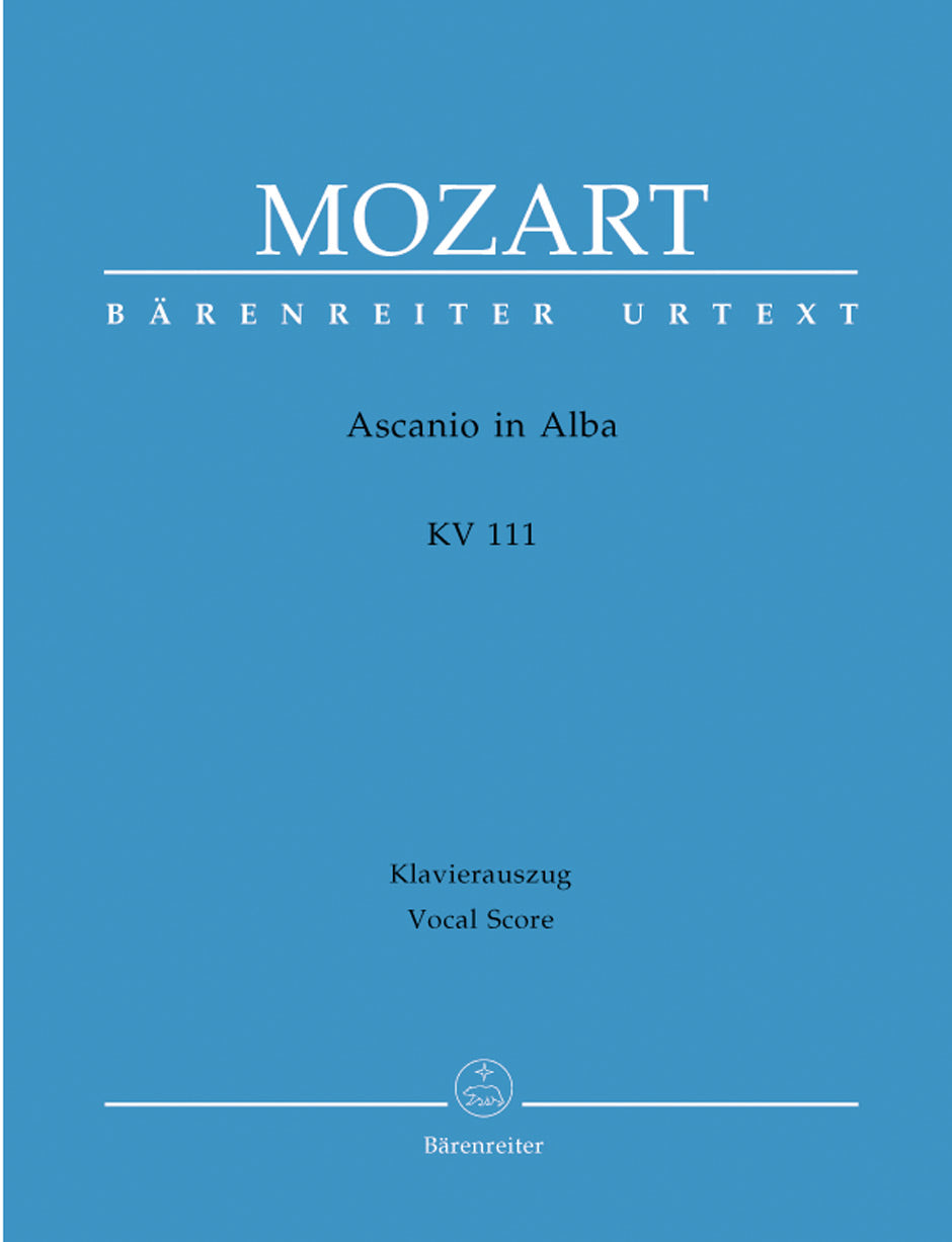 ASCANIO IN ALBA K111 VOCAL SC