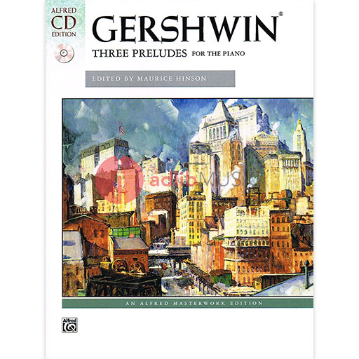 Gershwin Three Preludes Bk/Cd