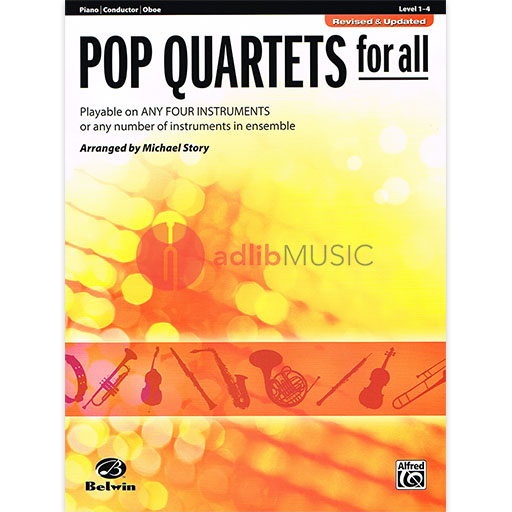 Pop Quartets for All Conductor
