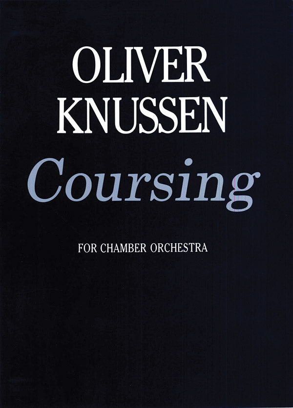 COURSING (INTERLUDE NO.1) OP.17 FOR CHAMBER INSTRUMENTAL ENSEMBLE (FULL SCORE) - Faber 0571507905