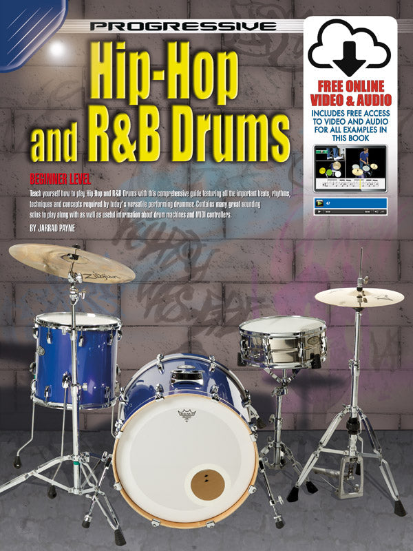 Progressive HipHop and R&B Drums Bk/CD