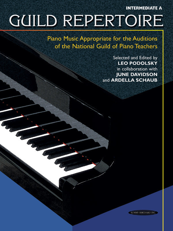 Guild Repertoire Intermediate A Piano - Various Alfred 0641