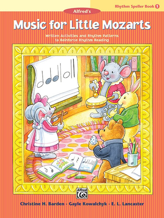 Music for Little Mozarts Rhythm Speller Book 1