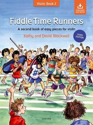 Fiddle Time Runners - Third Edition (A Second Book of Easy Pieces) - Violin/OLA - Blackwell - Oxford