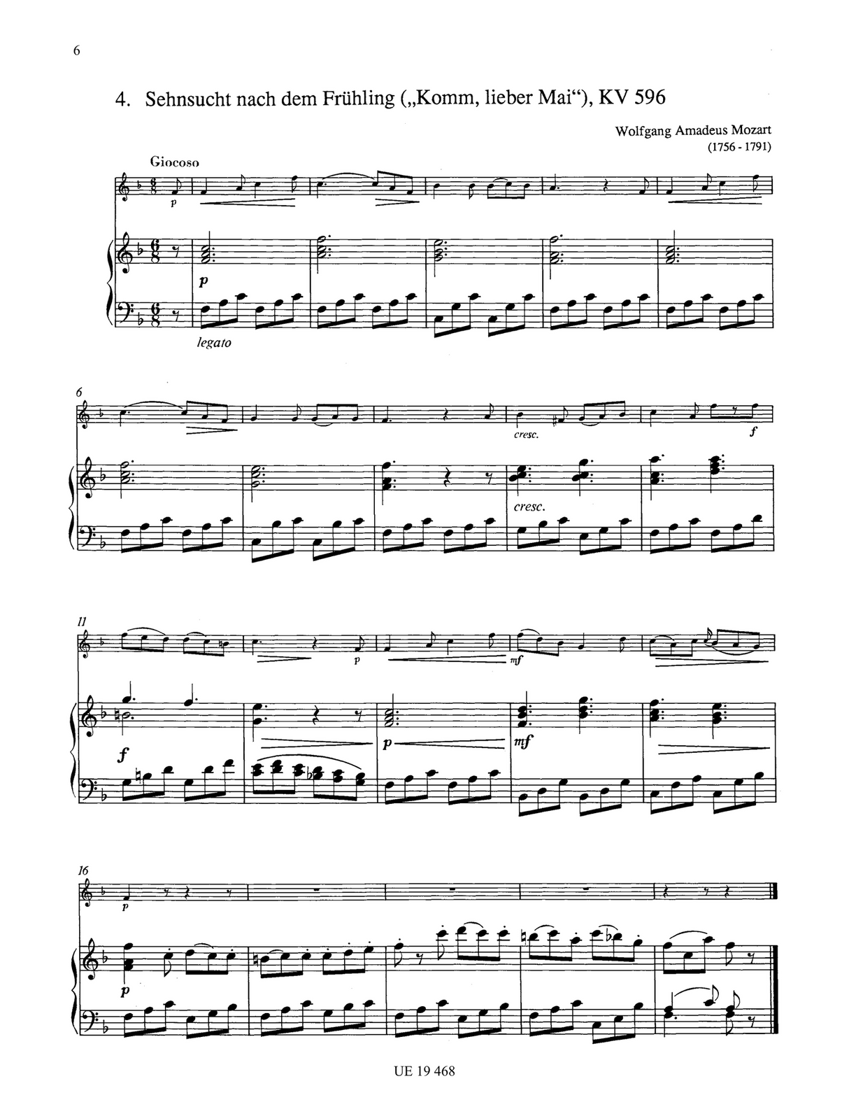 Trumpet Album 12 Pieces - Trumpet/Piano Universal UE19468