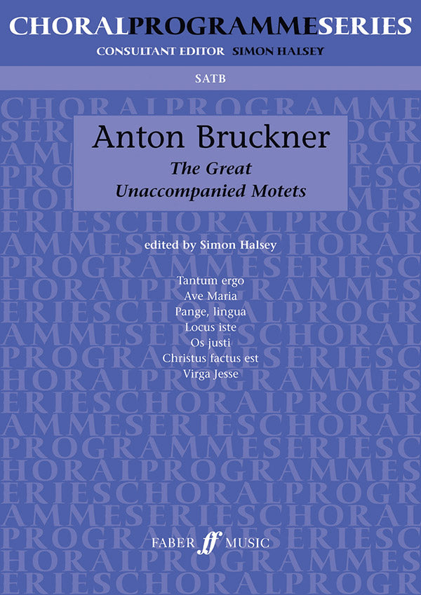 GREAT UNACCOMPANIED MOTETS (SATB) - HALSEY Faber 0571517641