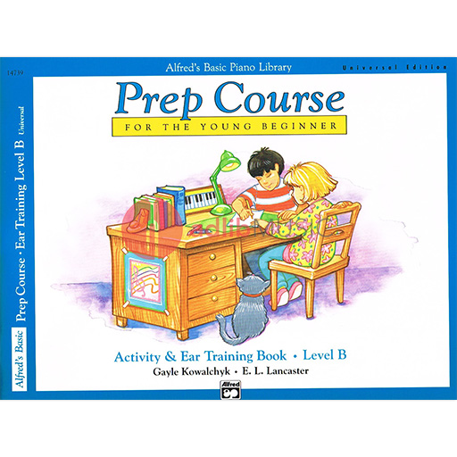 Alfred's Basic Piano Prep Course - Activity & Ear Level B - Alfred Music