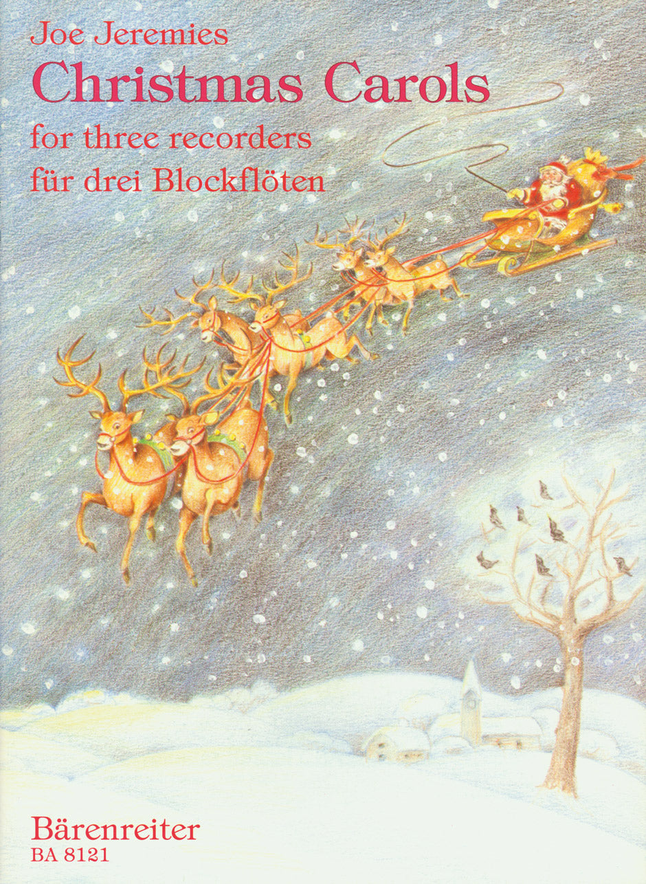 ENGLISH CHRISTMAS CAROLS REC TRIO ARR JEREMIES
