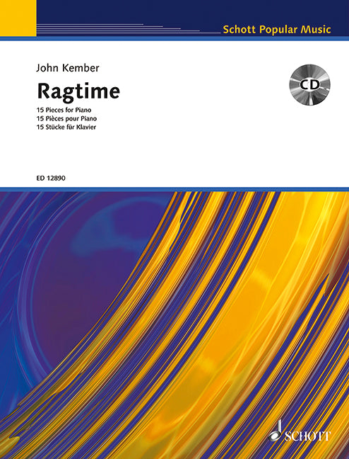 Ragtime 15 Pieces for Piano Bk/Cd