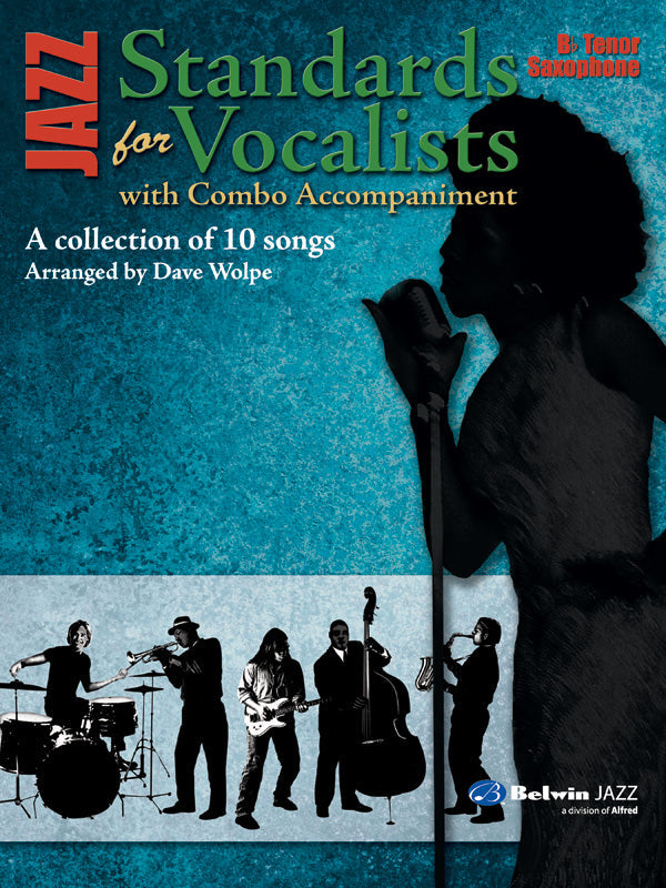Jazz Standards for Vocalists Tenor Sax