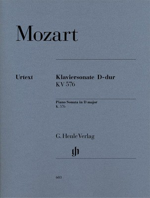 Piano Sonata in D major K 576