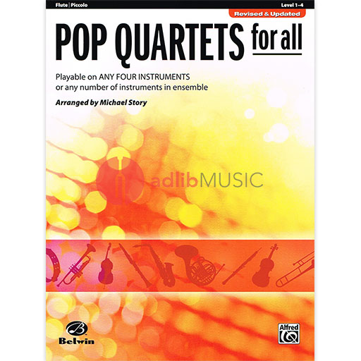 Pop Quartets for All Flute