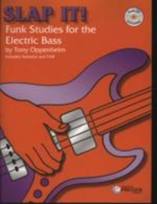 Slap It! Funk Studies - Electric Bass Guitar - Book/OLA by Oppenheim Presser 414-41138