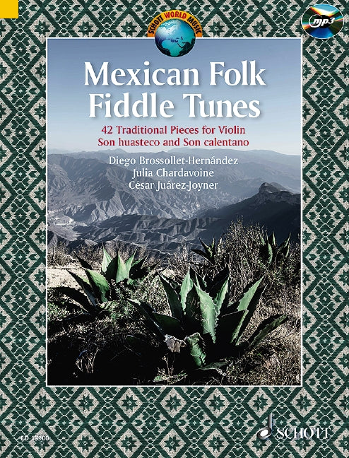 Mexican Folk Fiddle Tunes Violin Book/CD - Chardavoine Julia