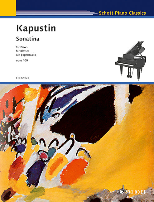 Kapustin Sonatina in G Major for Piano Op 100