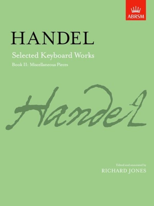 Handel Selected Keyboard Works Book II