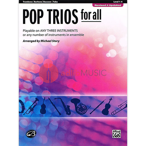 Pop Trios for All Trombone